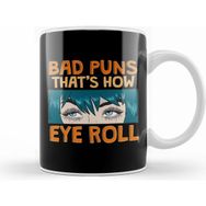 Humuts Bad Puns That's How Eye Roll Hilarious Dad Joke Kupa