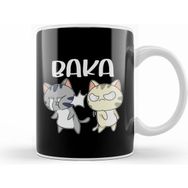 Humuts Baka Anime Slap Japan Cat Anime Japan Baka Kawaii Cats Kedi Kupa Bardak