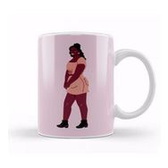 Humuts Beautiful Black Woman Kupa Bardak