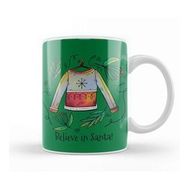 Humuts Believe In Santa Christmas Sweater Sketch Kupa Bardak
