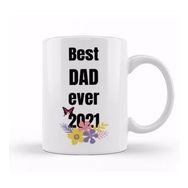 Humuts Best Dad Ever Papa Fathers Day Kupa Bardak