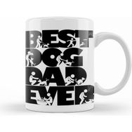 Humuts Best Dog Dad Ever Cool Gift Kupa Bardak