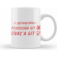 Humuts Bir Çeşit Terapi Yönetimi Psikolağa Git Sivasa Git Beyaz Kupa