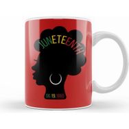 Humuts Black Juneteenth Juneteenth 2021 Beyaz Kupa