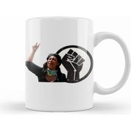 Humuts Black Lives Matte Sasha Johnson Beyaz Kupa