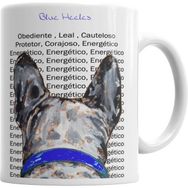 Humuts Blue Heeler Pug Köpek Kupa Bardak