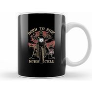 Humuts Born To Ride Motorcycles Kupa Bardak