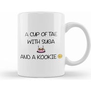 Humuts Bts A Cup Of Tae With Suga And A Kookie Kupa Bardak