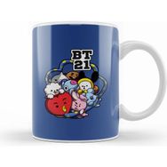 Humuts Bts BT21 Hug Kupa Bardak