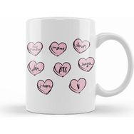 Humuts Bts Hearts Kupa Bardak