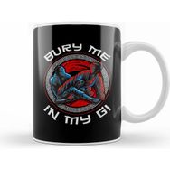 Humuts Bury Me In My Gi Brazil Jiu Jitsu Mma Martial Arts Kupa Bardak