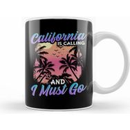 Humuts California Is Calling And I Must Go Silhouette Kupa Bardak