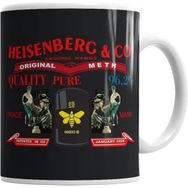 Humuts Camiseta Breaking Bad Heisenberg Jeans Beyaz Kupa