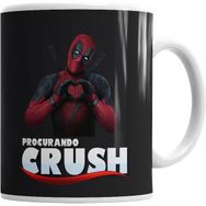 Humuts Camiseta Deadpool Procurando Crush Beyaz Kupa
