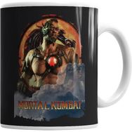 Humuts Camiseta Mortal Kombat Kano Gamee Beyaz Kupa