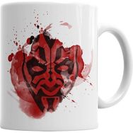 Humuts Camisetas Star Wars Darth Maul Beyaz Kupa