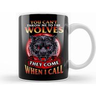 Humuts cant Throw Me to the Wolves They Come When I Call Beyaz Kupa