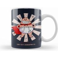 Humuts Captain Underpants Retro Japanese Kupa Bardak