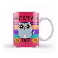 Humuts Cat Mom Mothers Day Gifts Best Cat Mom Ever Funny Gifts Kupa Bardak
