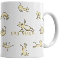 Humuts Cat Yoga Köpekkupa Bardak