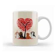Humuts Cavalier King Charles Spaniels Love and Valentine Kupa