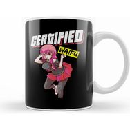 Humuts Certified Waifu Anime Girl Japanese Manga Senpai Kupa Bardak