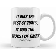 Humuts Charles Dickens Quotes Gift Vintage Retro Rainbow Style Kupa Bardak