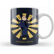 Humuts Chief Randall Crawford Retro Japanese Kupa Bardak
