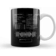 Humuts Computer Keyboard Patent Blueprint Harbaugh Kupa Bardak