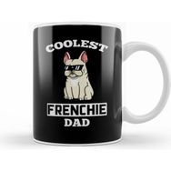 Humuts Coolest Cream French Bulldog Dad Beyaz Kupa