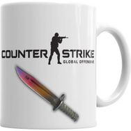 Humuts Counter Strike Cs Go Fade Knıfe Kupa Bardak