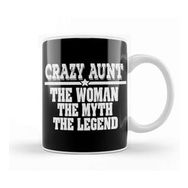 Humuts Crazy Aunt The Woman Myth Legend Funny Auntie Kupa Bardak
