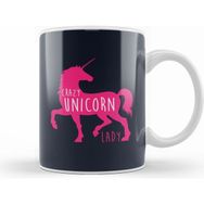 Humuts Crazy Unicorn Lady Kupa Bardak