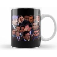 Humuts Crying Michael Scott 01 Beyaz Kupa
