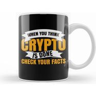 Humuts Crypto Bull Market Bitcoin Beyaz Kupa