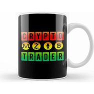 Humuts Crypto Trader Bitcoin Blockchain Distressed 01 Beyaz Kupa