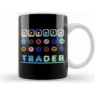 Humuts Crypto Trader Bitcoin Cryptocurrency Beyaz Kupa