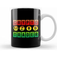 Humuts Crypto Trader Bitcoin Hodl Blockchain Colorful Beyaz Kupa