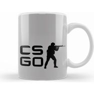 Humuts Csgo Counter Strike Logo Beyaz Kupa