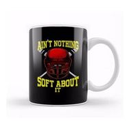 Humuts Cute Ain't Nothing Soft About It Softball Pun Kupa