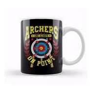 Humuts Cute Archers Are Always On Point Funny Archery Pun Kupa Bardak