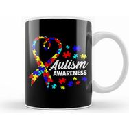 Humuts Cute Autism Awareness Autistic Unique Colorful Kupa Bardak
