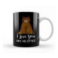 Humuts Cute Bear I Love You Like No Otter Adorable Animal Kupa Bardak