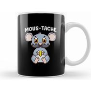 Humuts Cute & Funny Mous Tache Mouse Pun Mustachioed Kupa