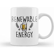 Humuts Cute & Funny Renewable Energy Beer Drinking Pun Kupa
