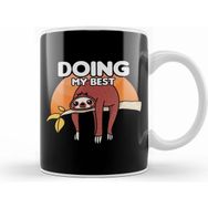 Humuts Cute & Funny Sloth Doing My Best Slothing Slowly Kupa