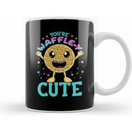 Humuts Cute Funny You Waffle Y Cute Waffle Pun Kupa Bardak