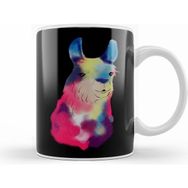 Humuts Cute Galactic Llama Space Exploration Lama Kupa Bardak