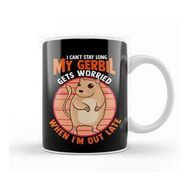 Humuts Cute I Can T Stay Long My Gerbil Gets Worried Kupa Bardak
