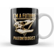 Humuts Cute I M A Future Paleontologist Dinosaur Fossil Kupa Bardak